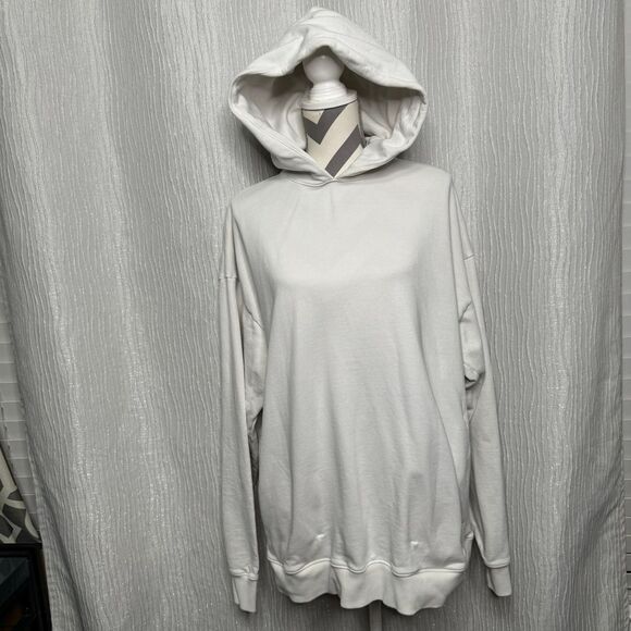 ST. VINCENT x OUTDOOR VOICES St.V O.V Womens Pullover‎ Hoodie in White - Picture 1 of 10